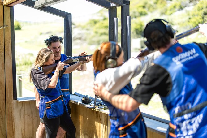 Clay Target Shooting in Queenstown - Oxbow Gun Club in Gibbston Valley: the setting and the field