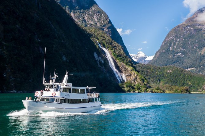 Cruise Milford Small Group Day Tour from Queenstown - Milford Sound: the boutique small boat cruise and time on the fiord