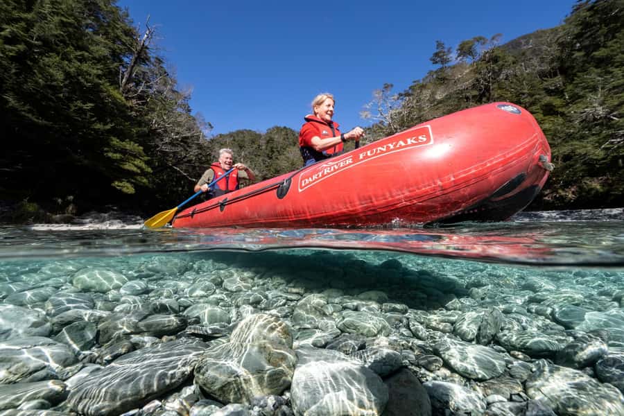 From Queenstown: Dart River Canoe & Jet Boat Day Trip - Lunch in the wilderness: a real meal, not a snack