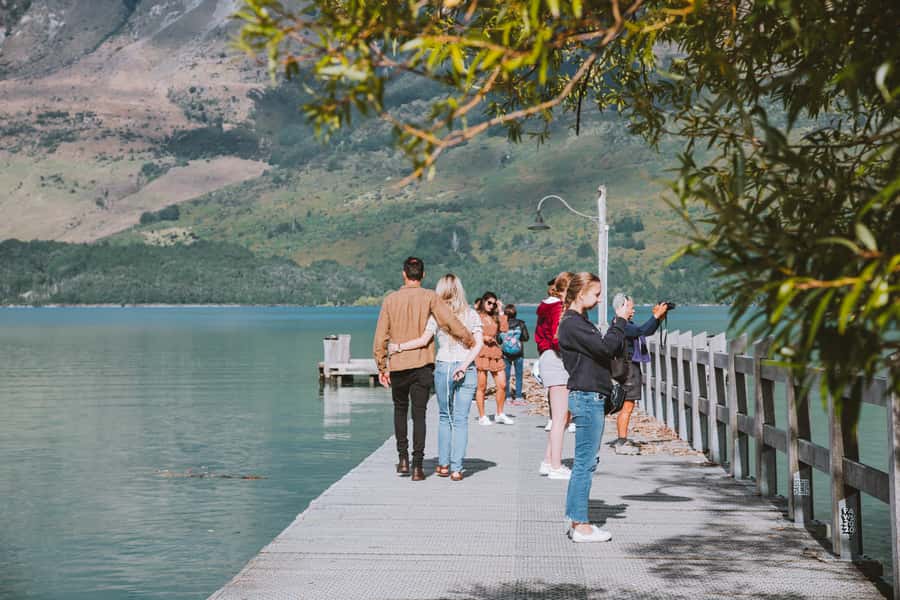 From Queenstown: Glenorchy and Paradise Scenic Half-Day Tour - Morning tea picnic time: coffee, snacks, and views that behave like props