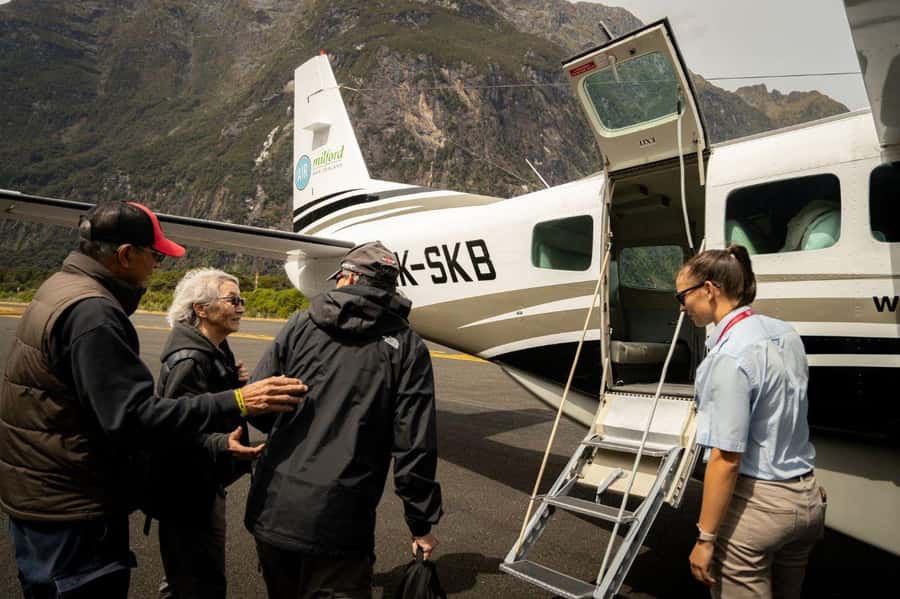 From Queenstown: Milford Sound Flight and Cruise with Lunch - The 1 Hour 45 Minute Nature Cruise: Stirling Falls Up Close