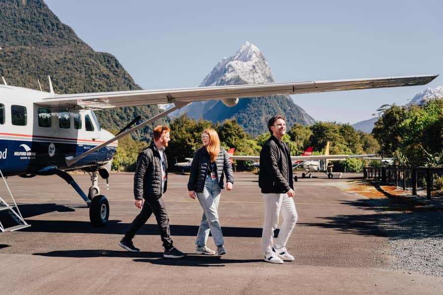 From Queenstown: Milford Sound Full-Day Trip by Plane & Boat - Flying Queenstown to Milford: Mountain Layers, National Parks, and Lake Wakatipu