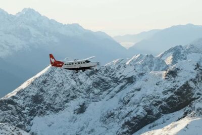 From Queenstown: Milford Sound Scenic Flight & Nature Tour - The Milford Sound descent: how the fiord looks when you’re flying down the middle
