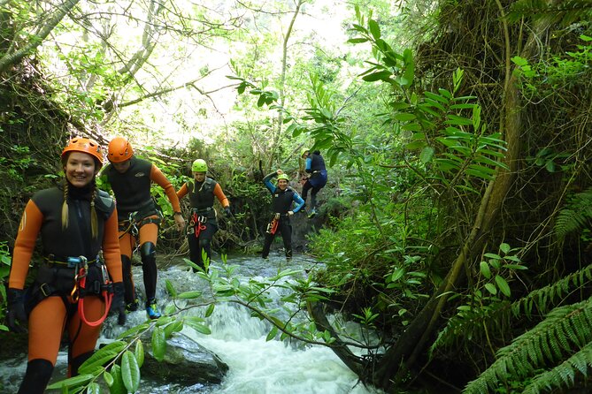 Half-Day Canyoning in Gibbston Valley from Queenstown - Meeting at 2 Marine Parade and getting geared up fast