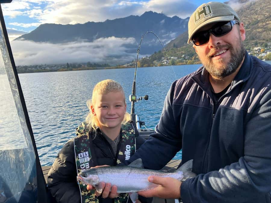 Lake Wakatipu: 3 Hour Fishing Adventure by Boat - If you want the whole boat: private charter option