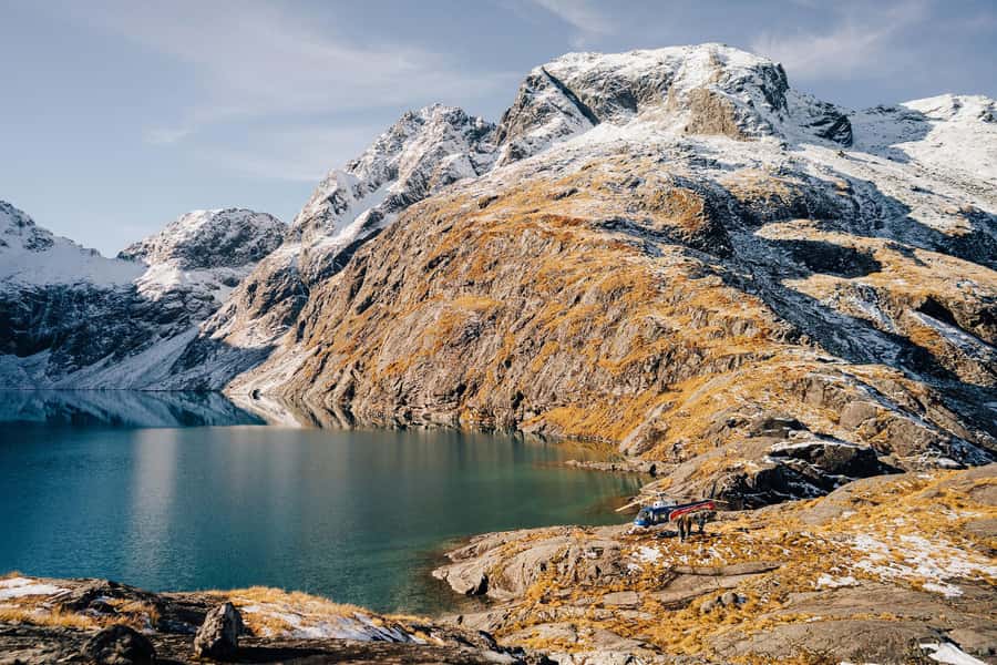 Milford Sound: 1.5-Hour Helicopter Tour with Two Landings - Photo stops and viewpoint moments: built-in chances to slow down
