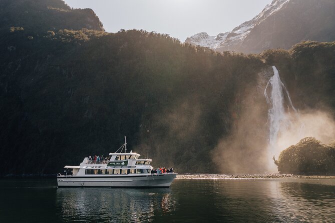 Milford Sound Cruise with Round-Trip Flights from Queenstown - What to pack for a day that includes sky, water, and photos