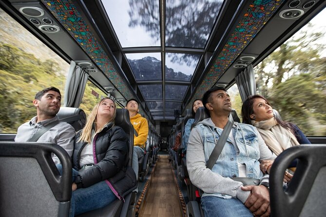 Milford Sound Day Tour from Queenstown - Queenstown pickup and the road ride in a glass-roof coach