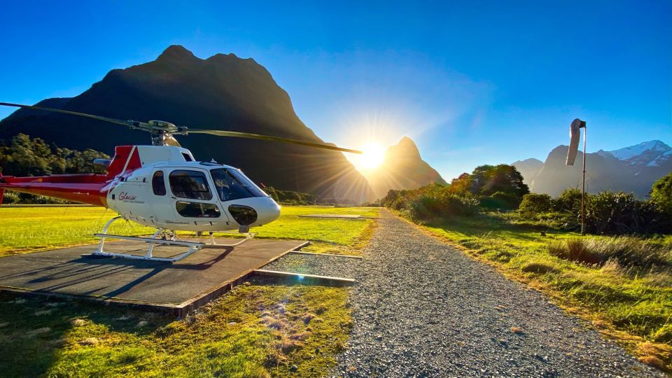Milford Sound Extended Helicopter Flight & 3 Landings - What to bring and rules that affect your photos