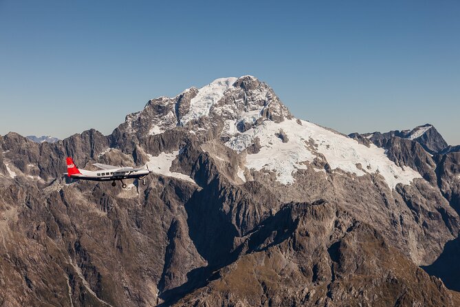 Milford Sound Scenic Flight from Queenstown - Bowen Falls, Sinbad Gully, and Mt Pembroke: The Fjord Approaches
