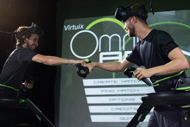 Omni VR - Multiplayer Virtual Reality - Staff support at Thrillzone: fast setup, real help