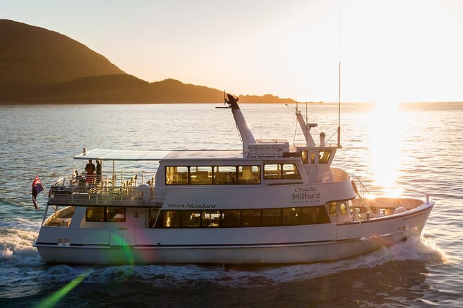 Premium Milford Sound Tour Including Cruise, Flight & Lunch - Hollyford River area and waterfalls: where the day starts to roar