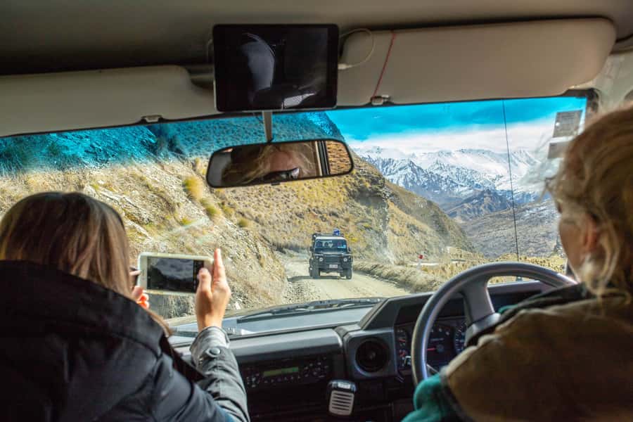 Queenstown: 4WD Lord Of the Rings Half-Day Tour - Skippers Canyon Road to Lighthouse Rock: the view that justifies the detour
