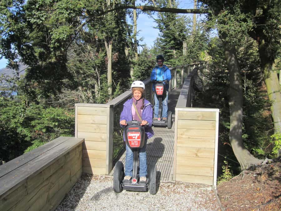 Queenstown: Guided Segway Tour - Queenstown Gardens: The Peninsula Angles and Photo Moments