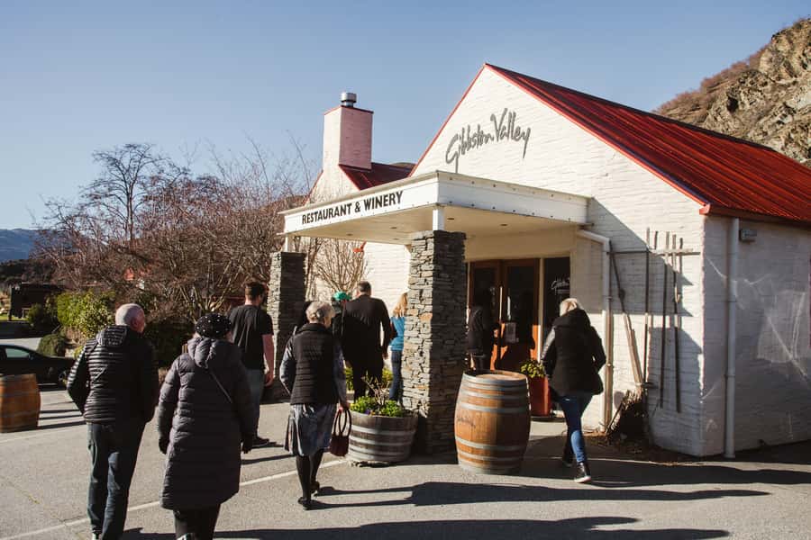 Queenstown: Helicopter & Wine Tasting Tour - Stop 1: Gibbston Valley Winery and the underground wine cave