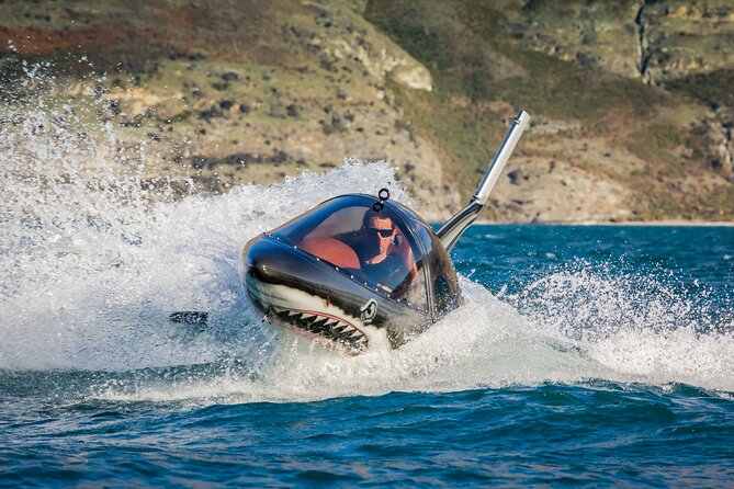 Queenstown Hydro Attack Shark Ride Adventure - Inside the Seabreacher X Cockpit: Fighter-Glass Views and Real G-Force