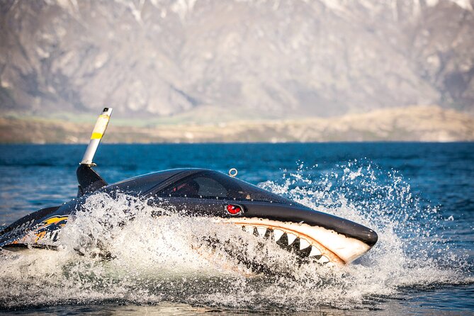 Queenstown Hydro Attack Shark Ride Adventure - Lake Wakatipu Thrills: 80 kph Surface Speed and 40 kph Underwater Runs