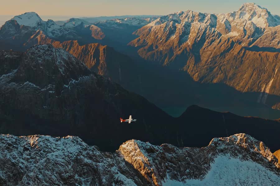 Queenstown: Milford Sound Flight and Cruise - Landing, Beech Forest, and the Cruise Transfer Moment