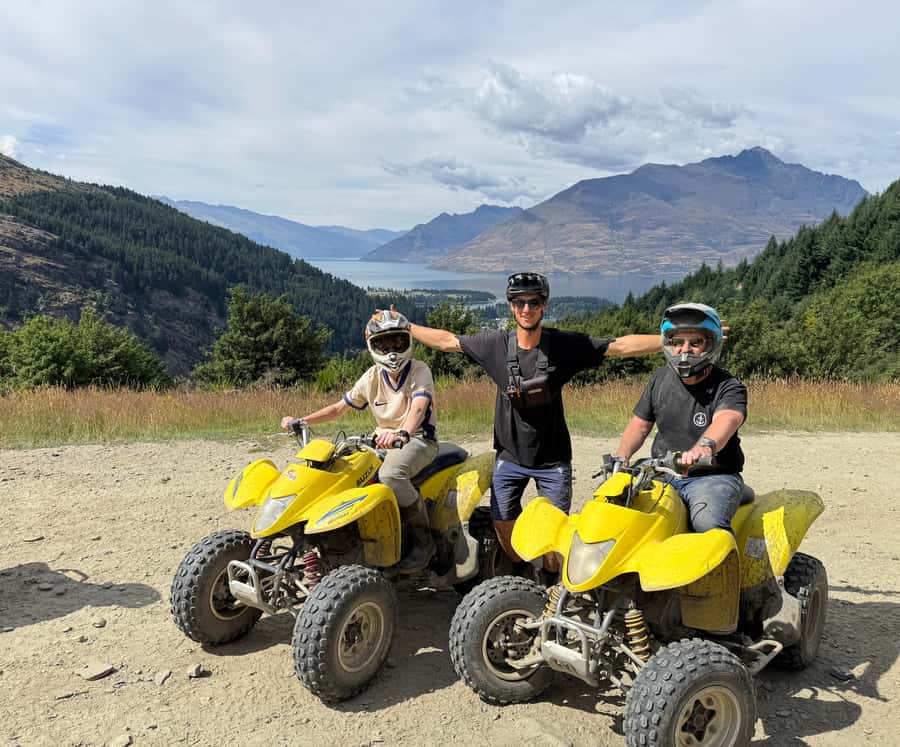 Queenstown: Quad Bike Tour - The training area: where you learn control, not just rules