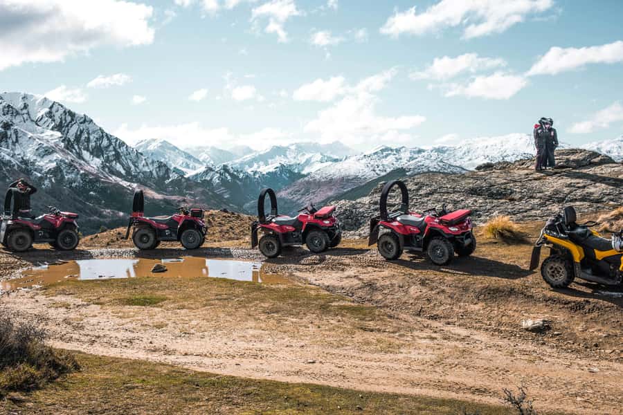 Queenstown: Quad Biking Experience - The quad ride itself: automatic 400cc 4WD, then terrain that actually changes