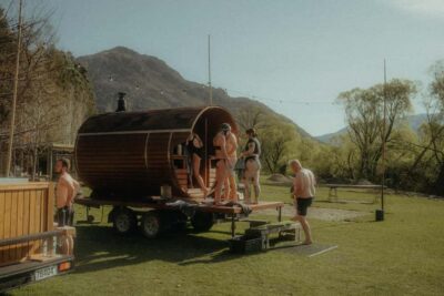 Queenstown: Riverside Sauna and Cold Plunge Experience - Wood-fired barrel sauna (80–100°C): the warm-up that matters