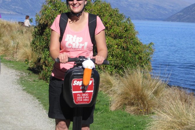 Queenstown Segway Tour - What makes the scenery so good: Lake Wakatipu, peaks, and that bend in the shoreline