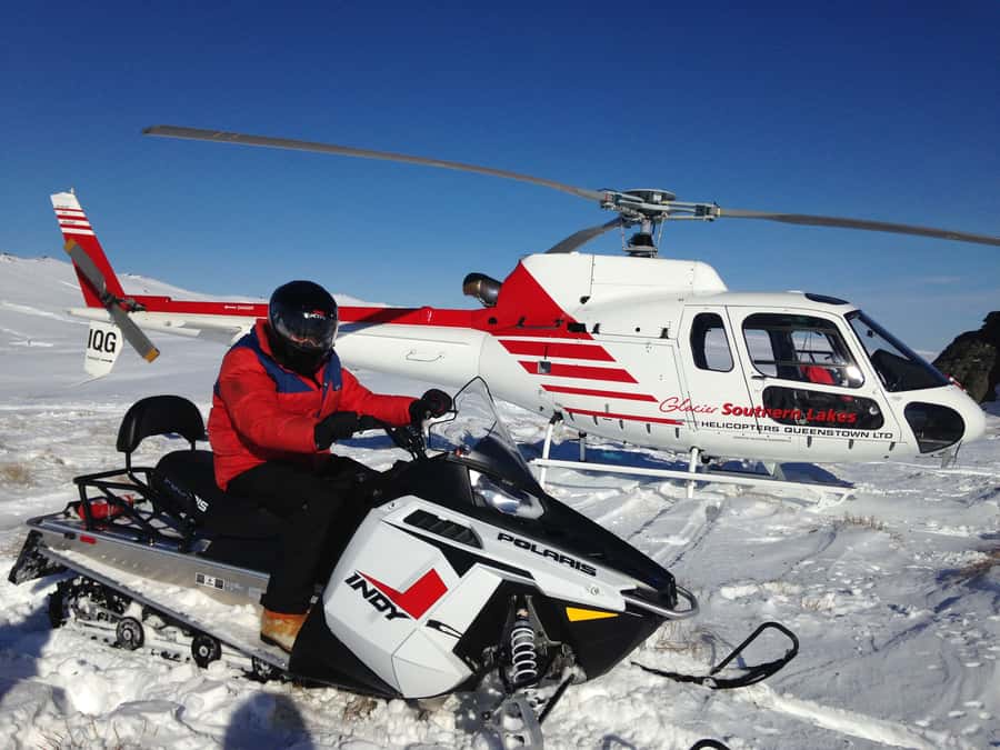 Queenstown: Snowmobiling Experience with Helicopter Flight - Who this Queenstown snowmobile helicopter combo fits best