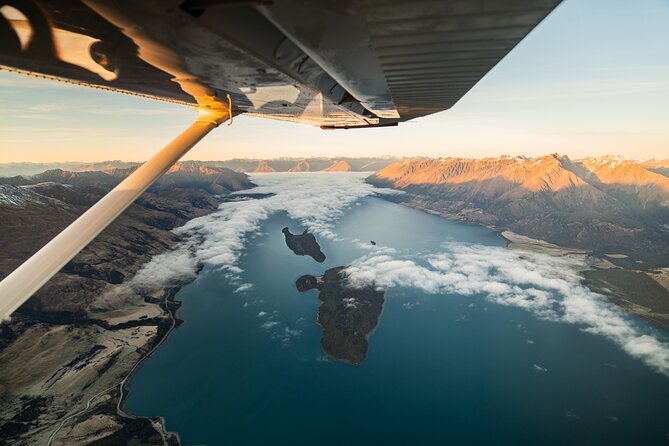 Queenstown Sunrise Glacier Scenic Flight by Glenorchy Air - Mt. Aspiring National Park, the Barrier Range, and the Arawhata River head