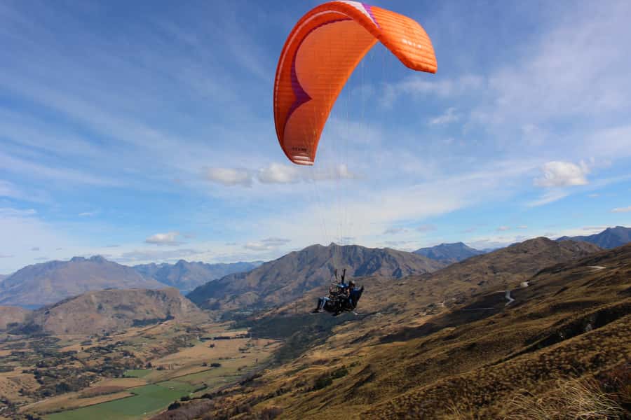 Queenstown: Tandem Paragliding Experience - The 45 Camp Street start and the short van transfer that keeps it moving