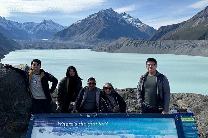 Queenstown to Christchurch One Way Tour Via Lake Tekapo & Mt Cook - A 13-hour private ride through the Southern Alps