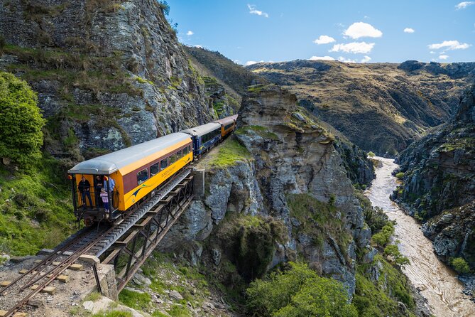 Queenstown to Dunedin with Taieri Gorge Train One-Way Tour - Taieri Gorge Railway: the 2-hour rail ride that ties it all together