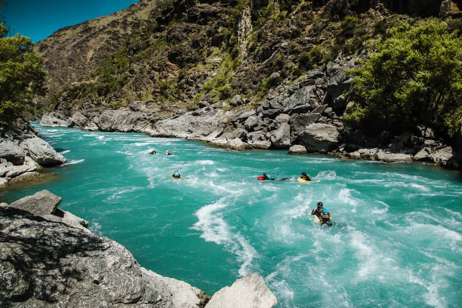 Queenstown: White Water Surfing Along the Kawarau River - The 12km Ride: Standing Waves, Whirlpools, and Those Spicy Extras