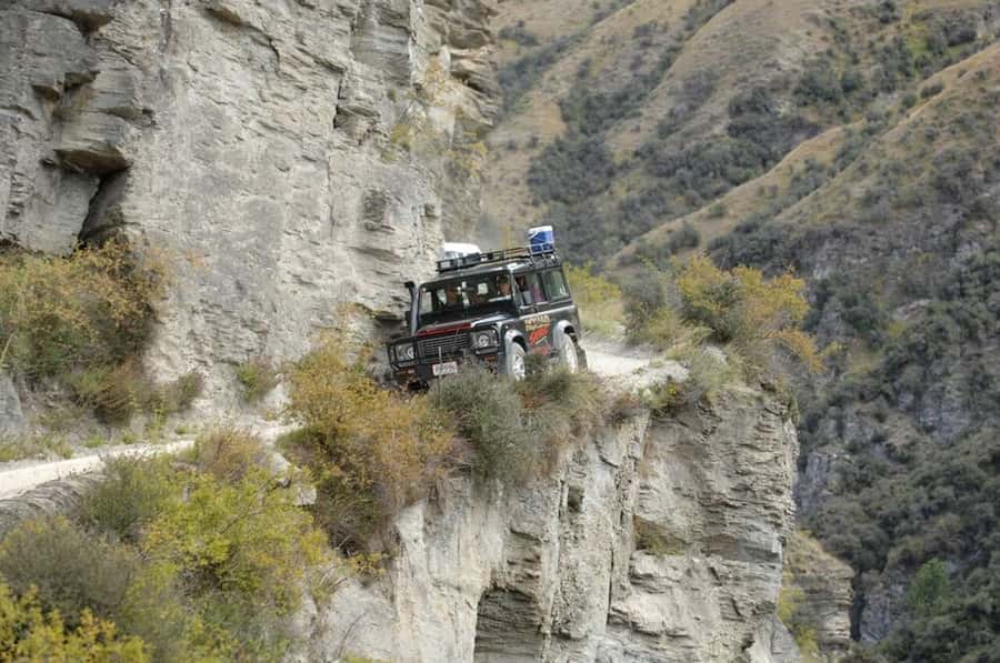 Skippers Canyon 4WD Heritage Tour from Queenstown - Coronet Peak views to Lighthouse Rock: where the camera comes out