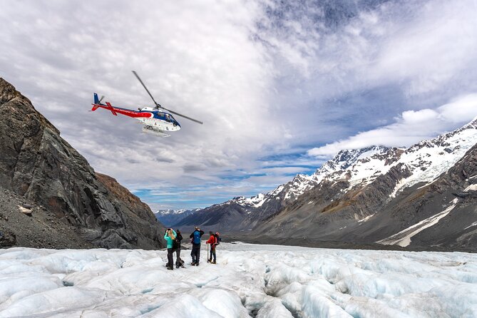 Tasman Glacier Heli-Hike Tour from Queenstown - Two Hours on Tasman Glacier: Caves, Ice Structures, and Crampon Confident Steps